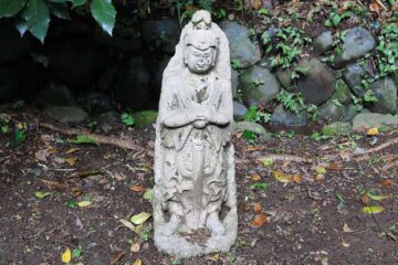 旧川喜田邸別邸の仏像