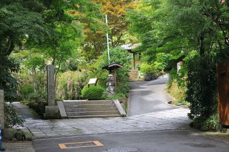 海蔵寺の入口