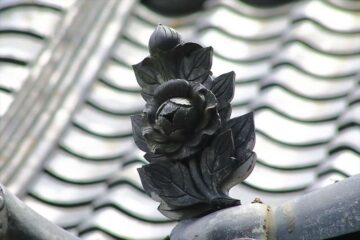 蛭子神社の瓦