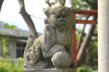 大太刀稲荷神社・御嶽神社 狛犬様