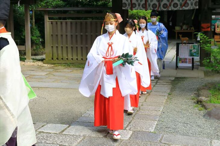 鎌倉宮の七夕神楽祭