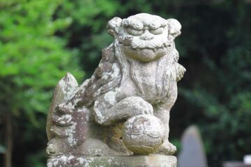 五社稲荷神社の狛犬様