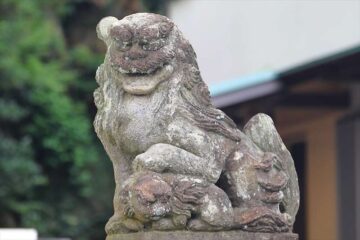 五社稲荷神社の狛犬様