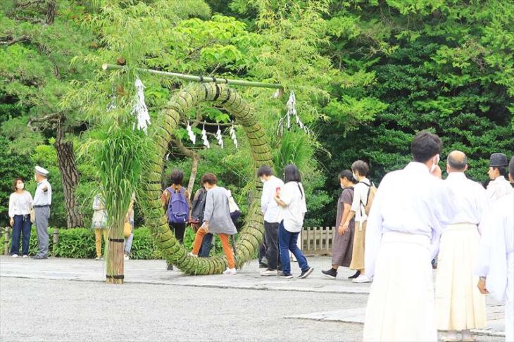 鶴岡八幡宮の夏越大祓式