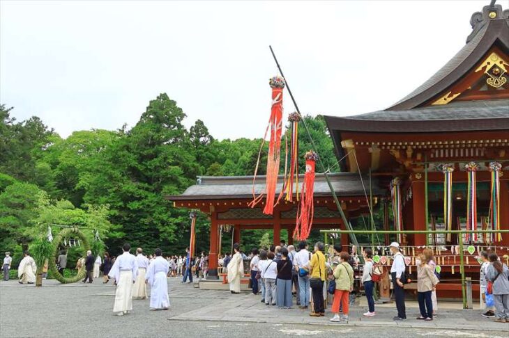 鶴岡八幡宮の夏越大祓式