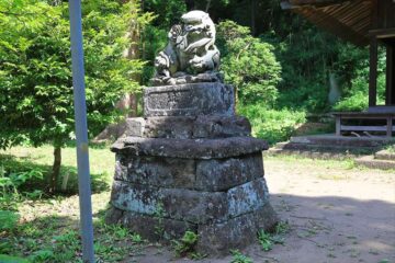 梶原御霊神社の狛犬