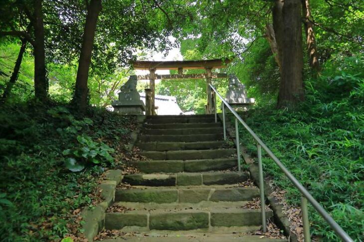 北野神社 二の鳥居までの階段