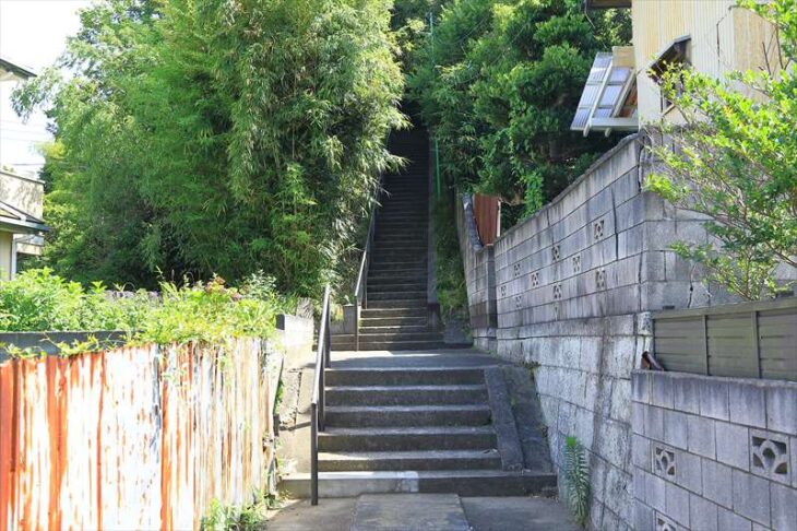 駒形神社参道の階段