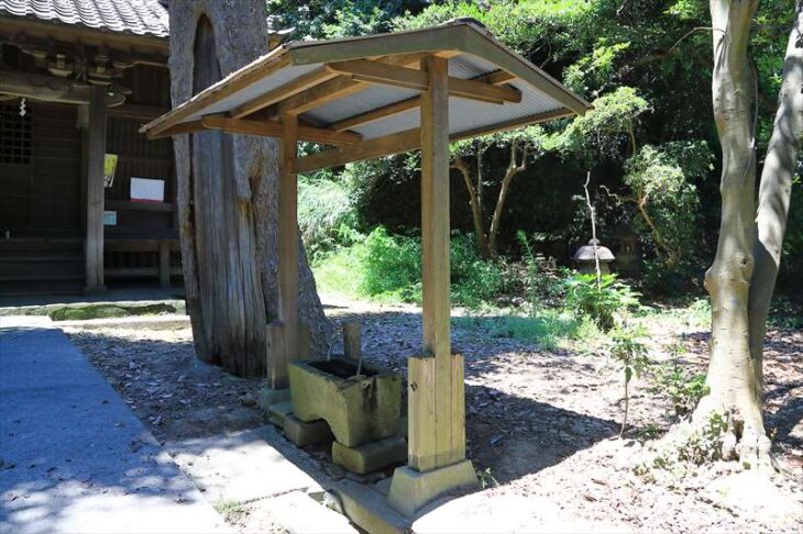 熊野神社（手広）の手水舎