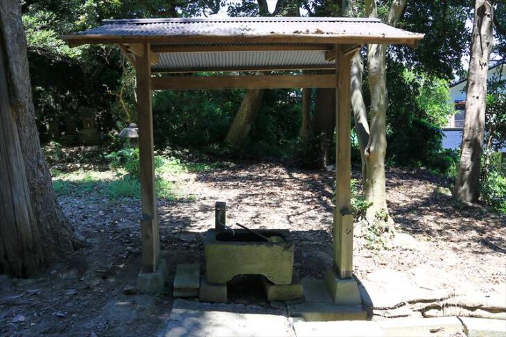 熊野神社（手広）の手水舎