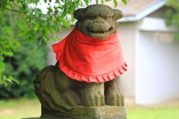 厳島神社（鎌倉市）狛犬