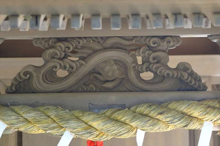 小動神社 末社 海神社の装飾