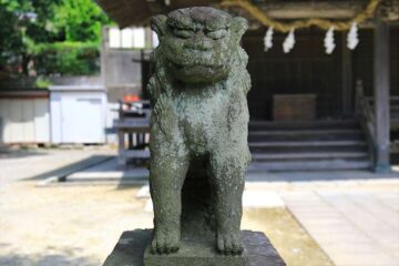 熊野新宮の狛犬様