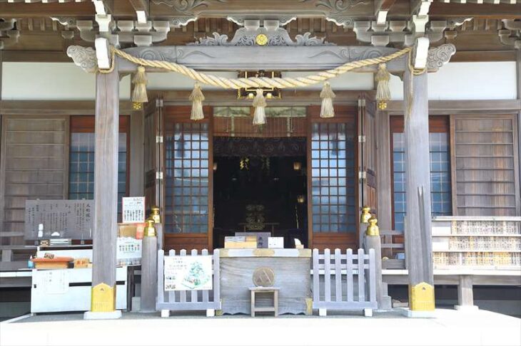 龍口明神社の社殿