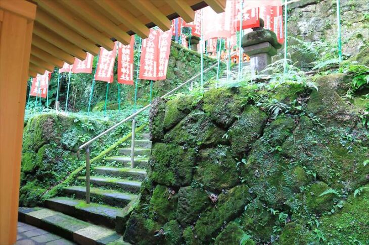 佐助稲荷神社 本殿への階段