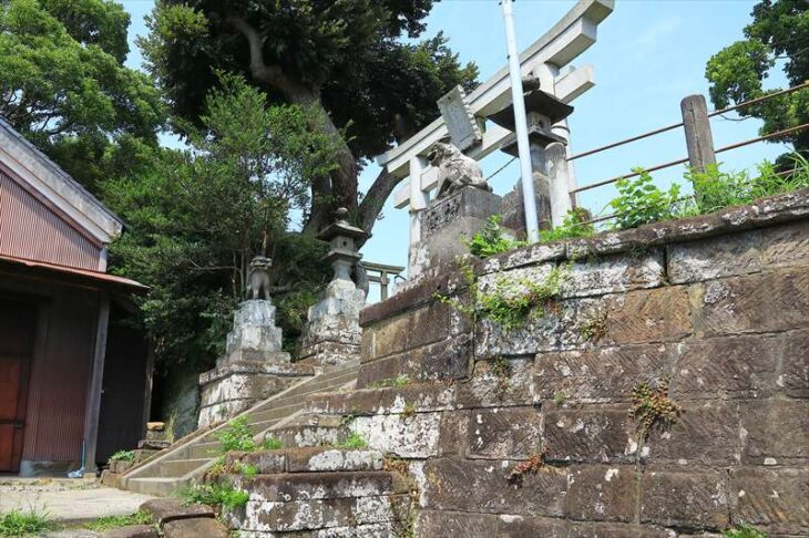 山ノ内の八雲神社の鳥居
