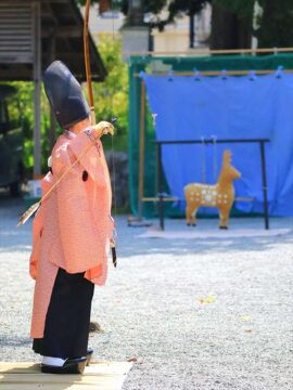 鎌倉宮の草鹿神事