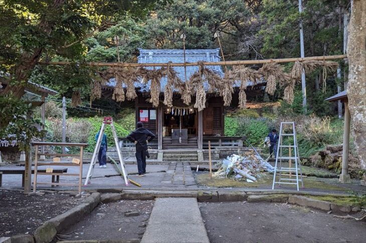 白山神社「大注連祭」