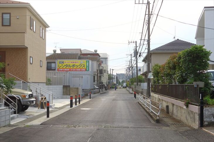 笛田1丁目の住宅街