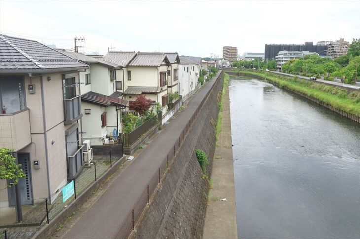 台1丁目の山崎跨線橋よりも西側のエリア