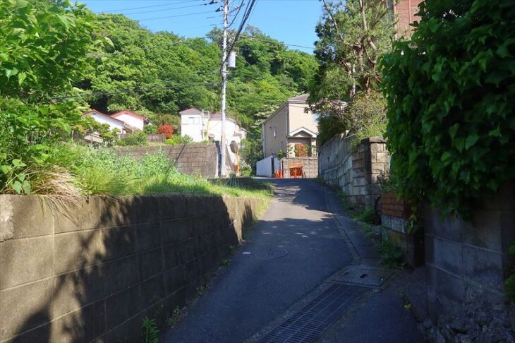 今泉1丁目の谷戸エリア