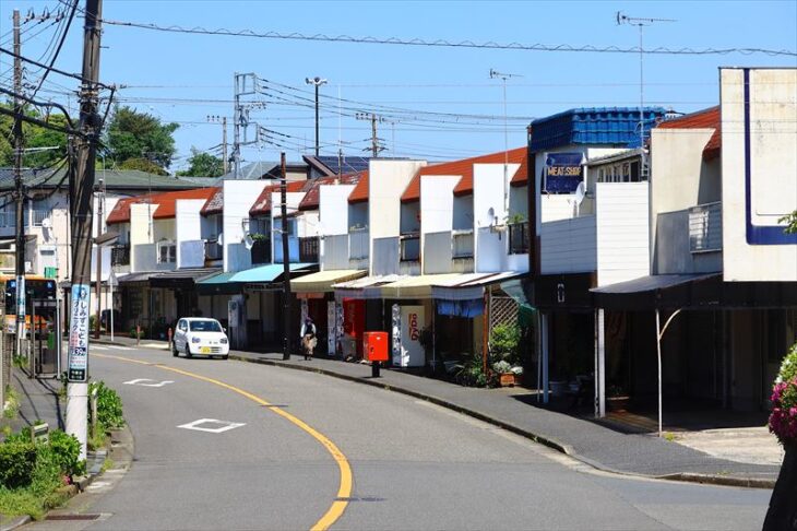 湖畔商店街