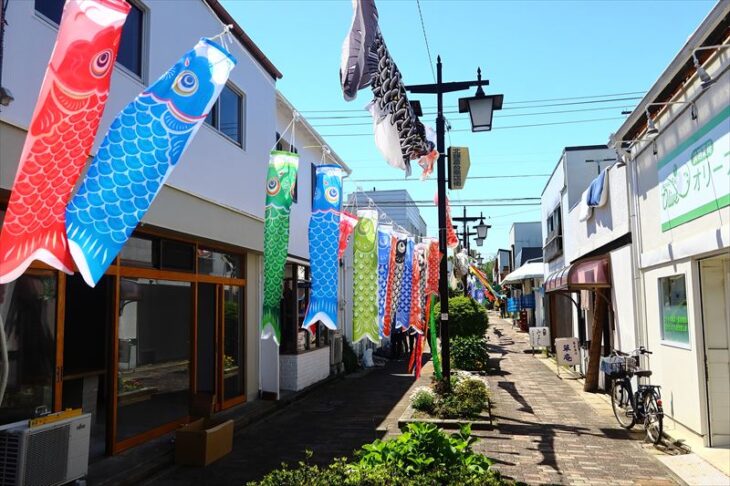 GW中の北鎌倉台商店街