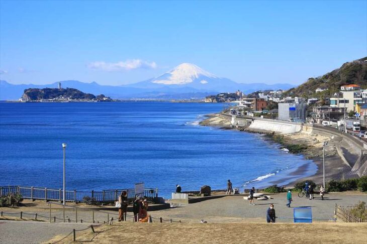 稲村ヶ崎からの眺め