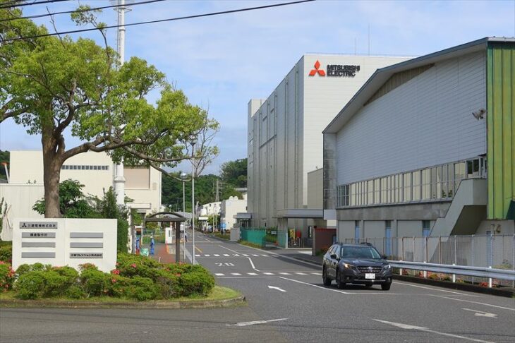 上町屋の三菱電気関係の会社・工場エリア