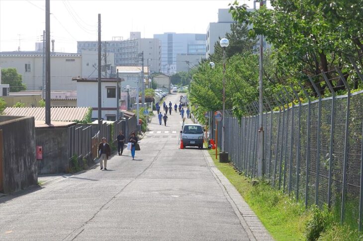 上町屋の三菱電気関係の会社・工場エリア