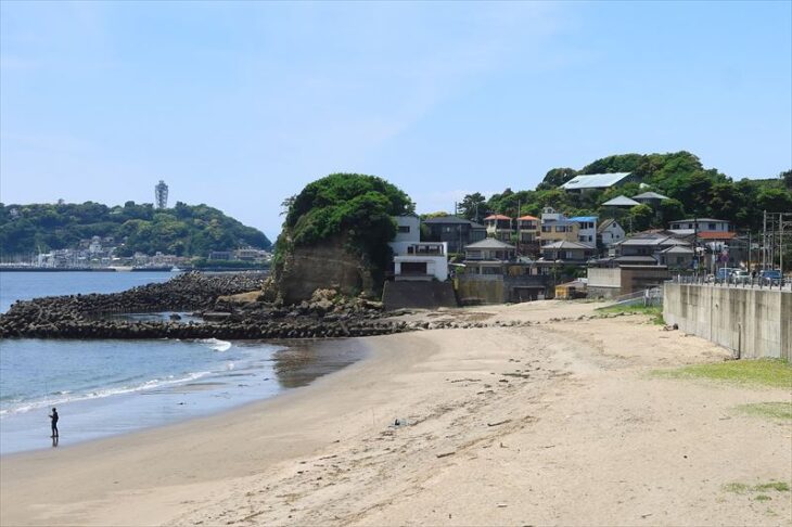 腰越2丁目にある小動岬