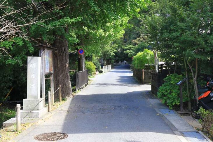明月院通り