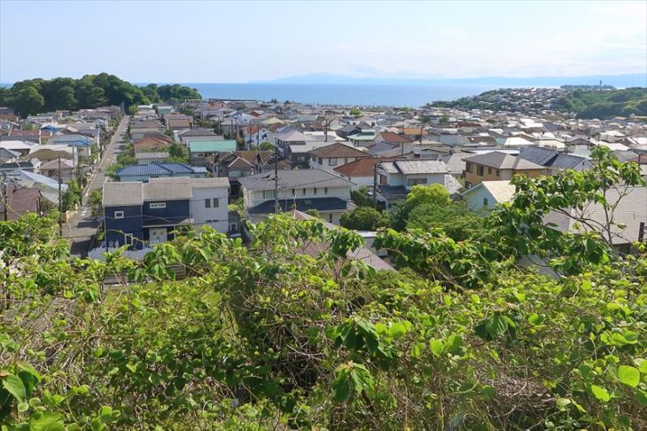 七里ガ浜東3丁目奥からの眺め