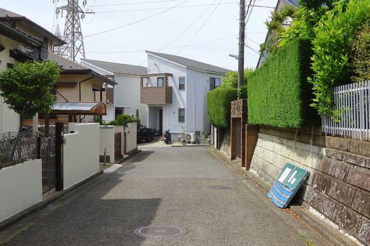 手広の丁目なしのエリア