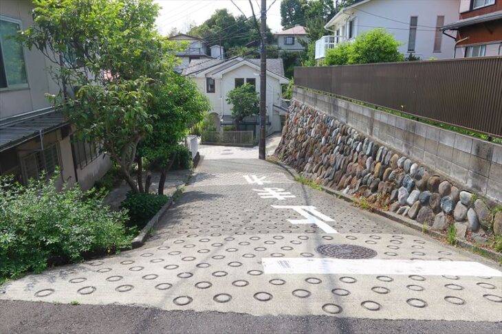 津西1丁目と2丁目のエリア