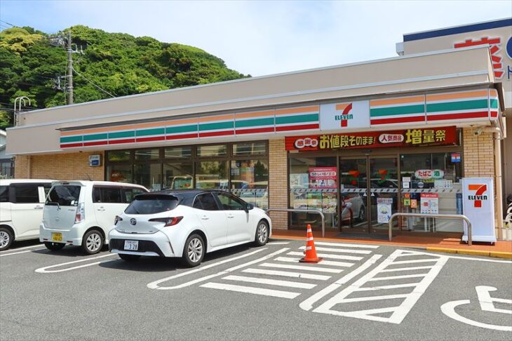 津西のセブンイレブン