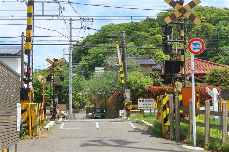 北鎌倉の権兵衛踏切