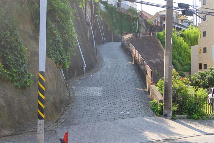 大船6丁目の坂道