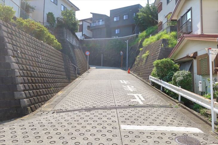 大船6丁目の坂道