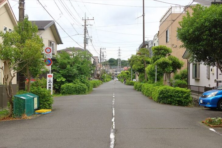 大船4丁目の住宅街