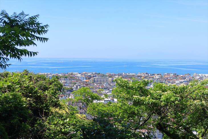 祇園山見晴台からの眺め