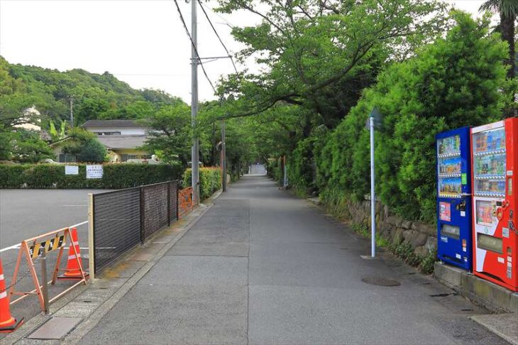 浄妙寺への道
