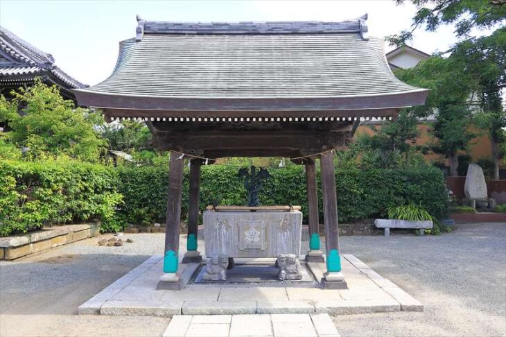 本覚寺の手水舎