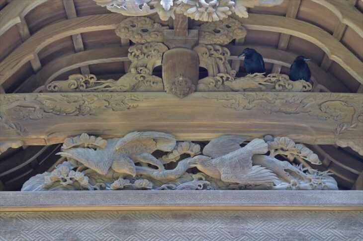 円覚寺 大方丈の門の装飾