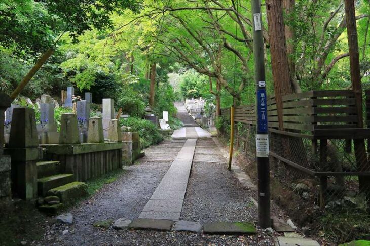 寿福寺 墓地