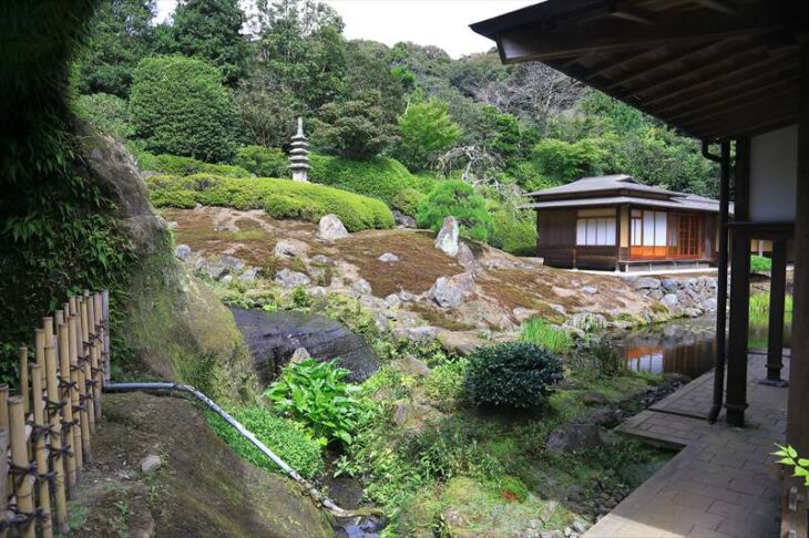 海蔵寺の庭園