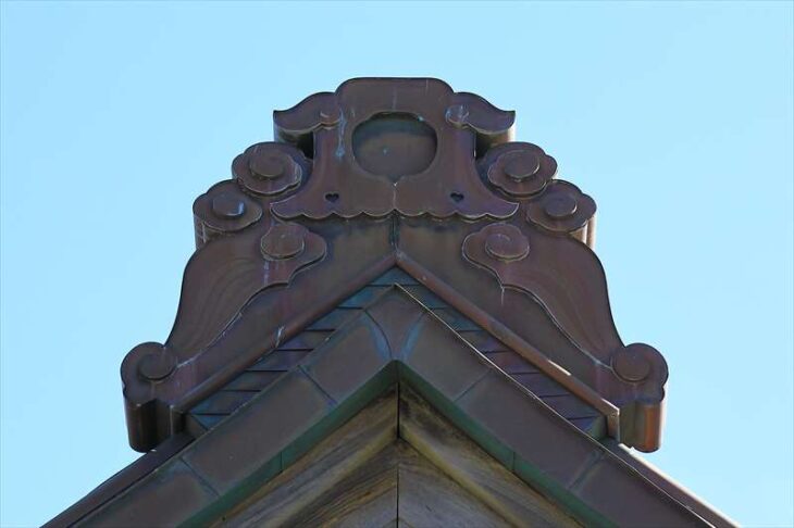 本成寺の瓦
