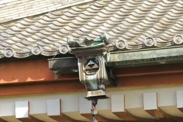 成福寺本堂の雨樋