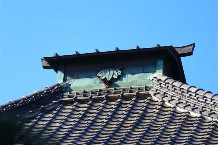 寿福寺の本堂の屋根
