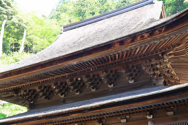 円覚寺 舎利殿 扇垂木